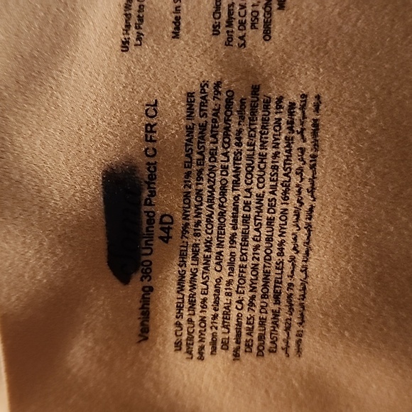 SOMA Vanishing 360 Lined Front Close Bra 44D - Picture 5 of 6